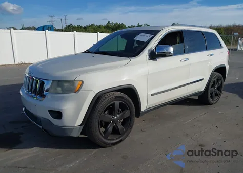 2012 Jeep Grand Cherokee Overland z USA, uszkodzony, nr VIN 1C4RJECT7CC291204